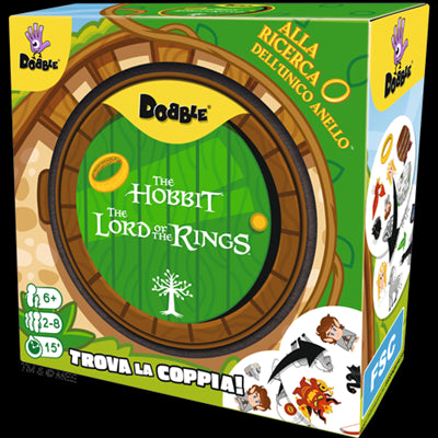 Dobble Il Signore Degli Anelli / Lo Hobbit - Gioco